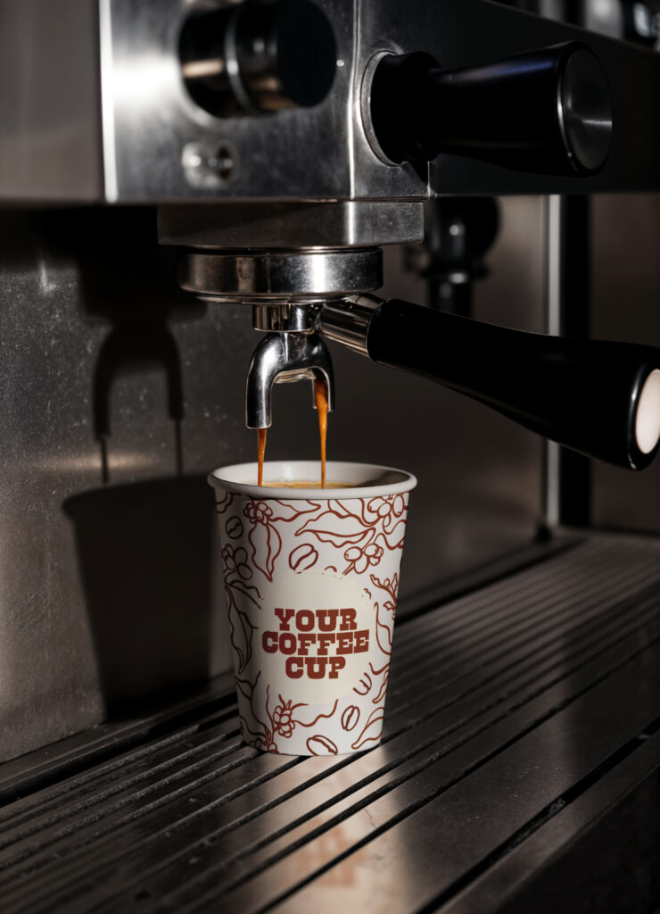 Custom single wall paper cup