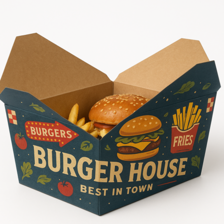 Custom Paper Take-out boxes
