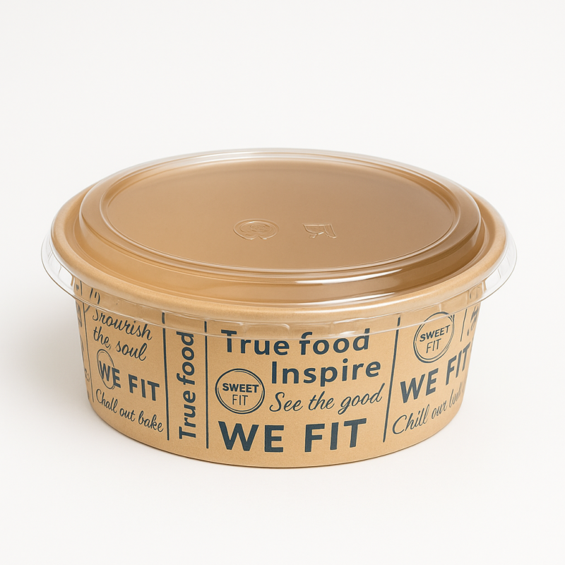 Custom paper bowls